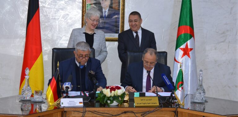 Read more about the article التوقيع على اتفاقية مشروع “البلديات الخضراء” بين الجزائر وألمانيا