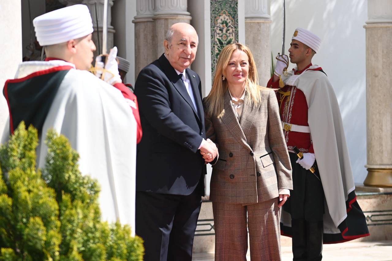Read more about the article ميلوني: الجزائر شريك استراتيجي لإيطاليا 