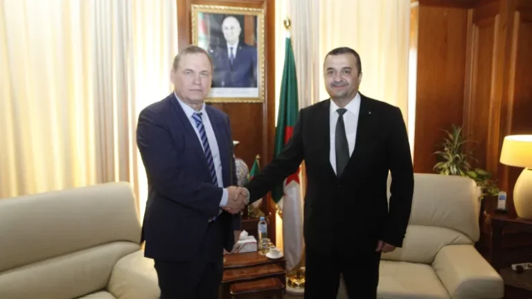 Read more about the article الطاقة النووية محور لقاء عرقاب بالمدير العام لشركة “روساتوم”